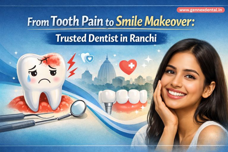 From Tooth Pain to Smile Makeover: Trusted Dentist in Ranchi